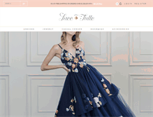 Tablet Screenshot of lacetulle.com